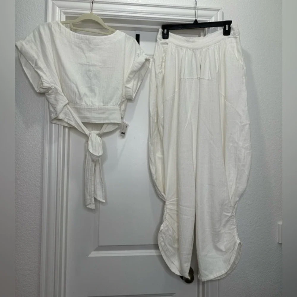 Free People‎ Free-Est Feelin' Free Medium WHITE Set NEW
